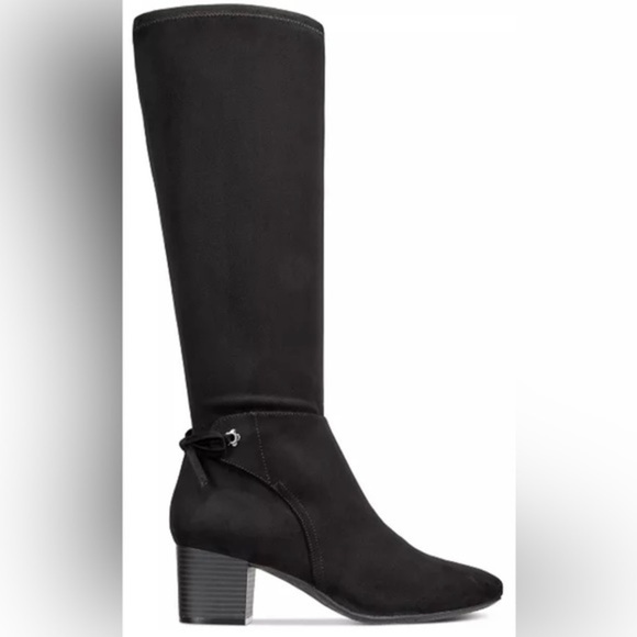 Charter Club Women's Jaccque Tall Stretch Boots Size 8 - Picture 2 of 5